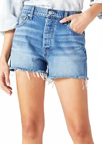 Lucky Brand 	  Women's Frayed  Mom Shorts | Belk