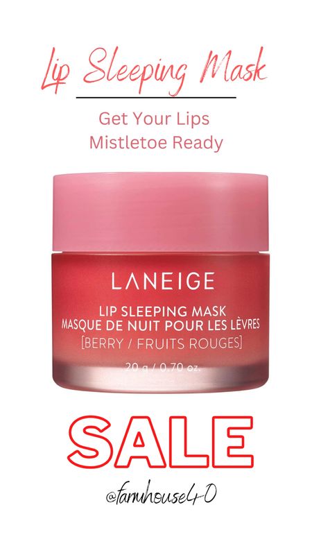 SALE‼️ Treat your lips with some TLC while you sleep 😴 Nourishing Lip Mask 

#LTKGiftGuide #LTKbeauty #LTKCyberweek