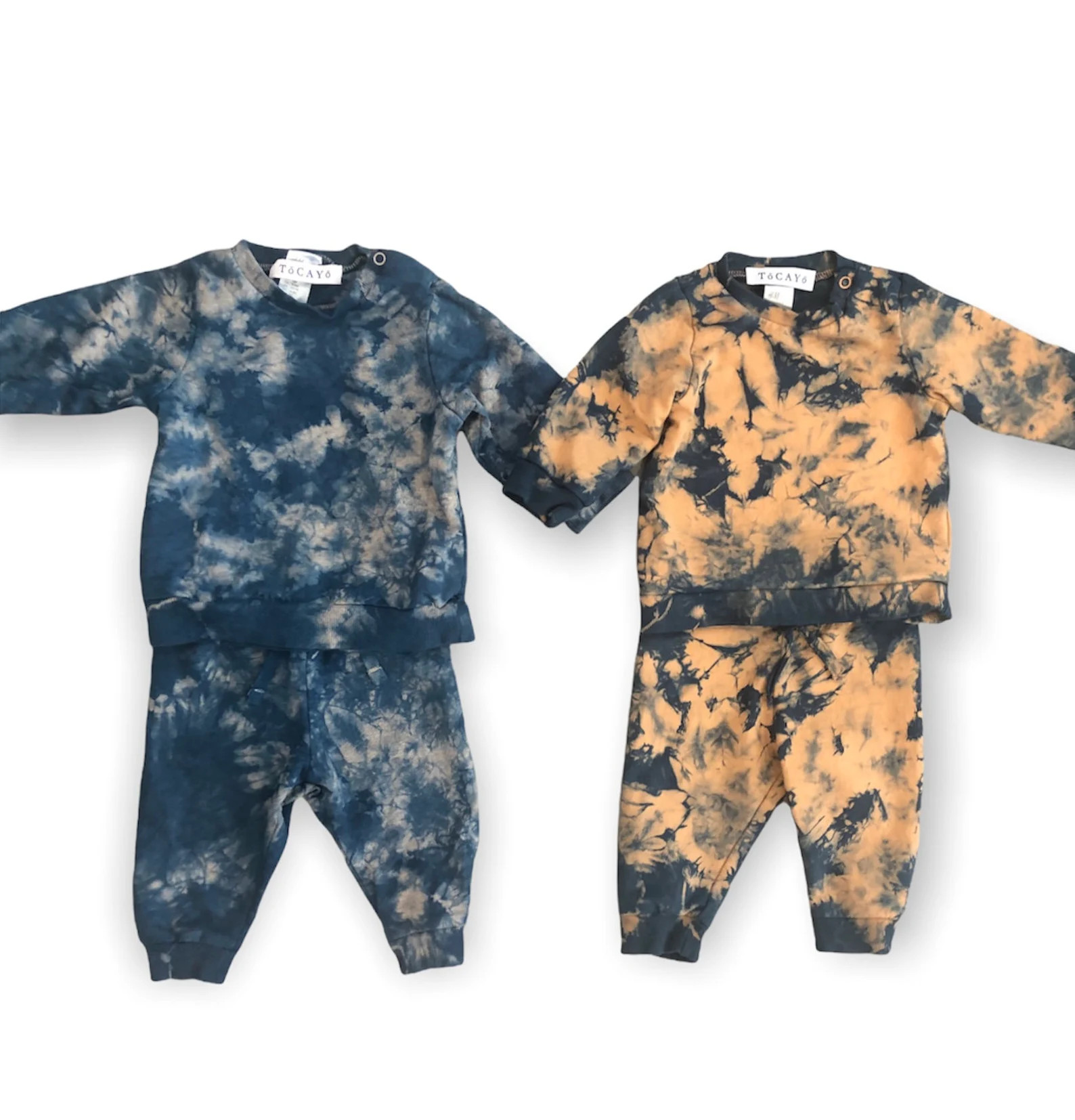 Indigo BFF Tie Dye Baby Sweatsuit  Infant  Toddler 2mo-4t  | Etsy | Etsy (US)