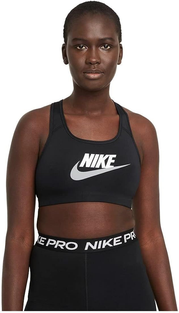 NIKE Women's W Nk Df Swsh Cb Futura Gx Bra Sports Bra | Amazon (UK)