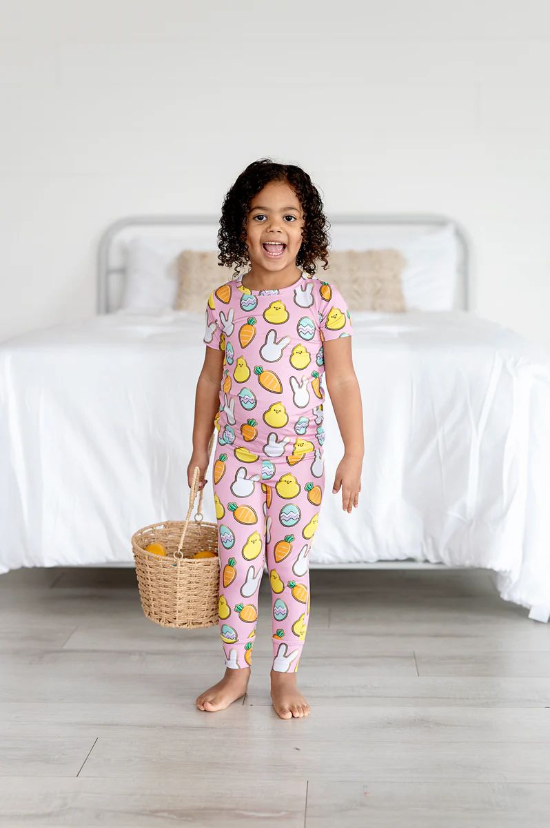 Pink Easter Two-Piece Set | Little Pajama Co.