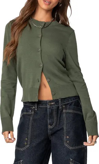 EDIKTED Hollie Cotton Cardigan | Nordstrom | Nordstrom