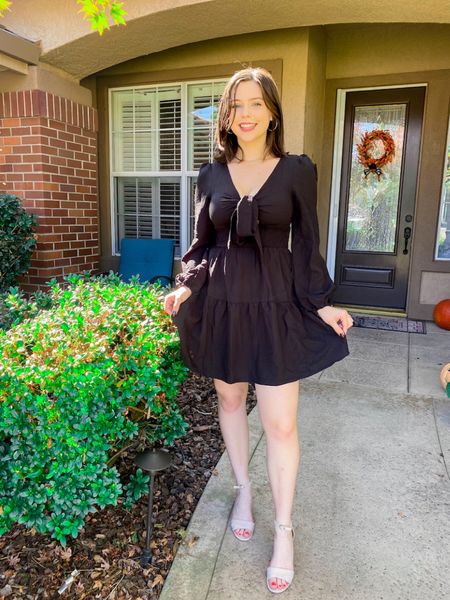 Loving this black amazon dress! True to size (wearing a small) // fall dresses amazon, amazon dresses fall, amazon fall dresses, black dress amazon, little black dress amazon, amazon little black dress, amazon dresses, fall dresses, fall outfits, fall dress outfits


#LTKSeasonal #LTKstyletip #LTKunder100