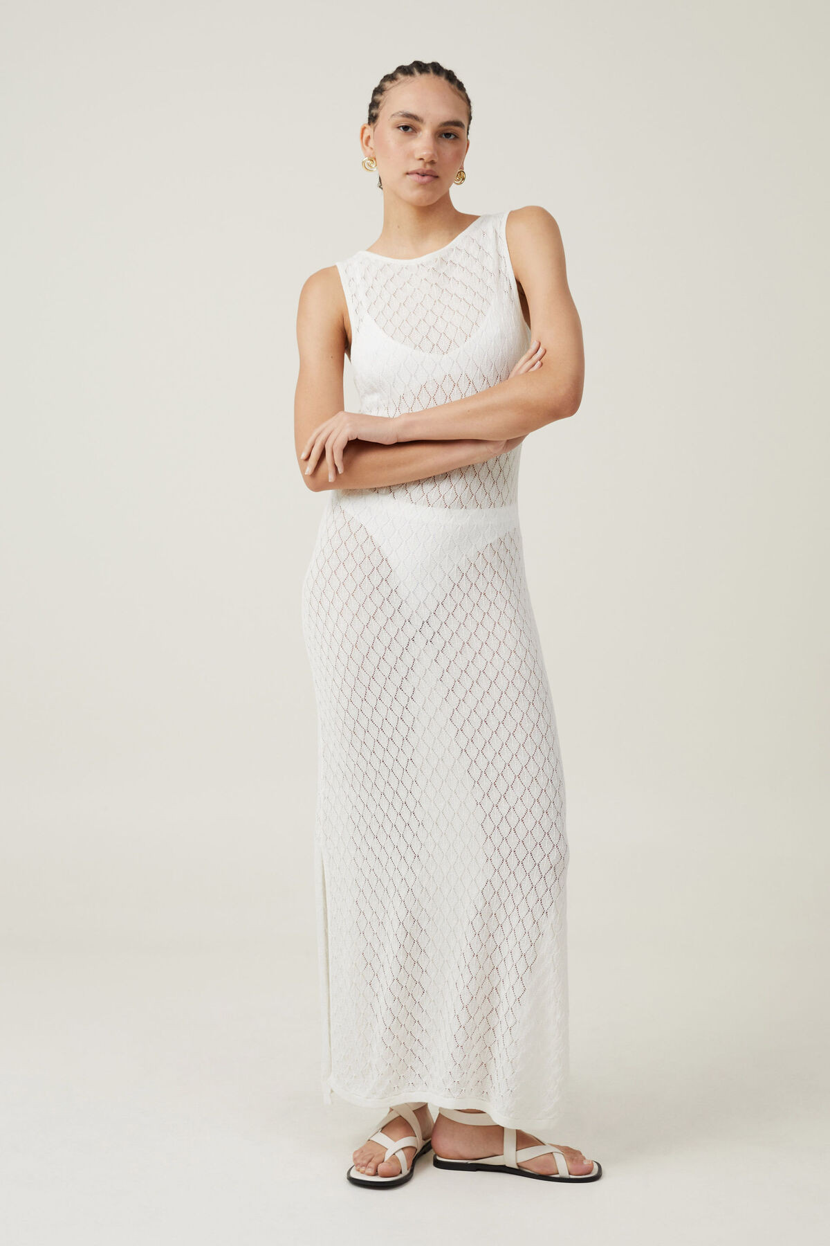 Nova Crochet Maxi Dress | Cotton On (UK)