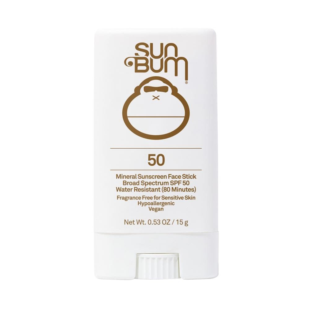 Sun Bum Mineral SPF 50 Face Stick Sunscreen - Water-Resistant Broad Spectrum Sunscreen with Vitam... | Amazon (US)