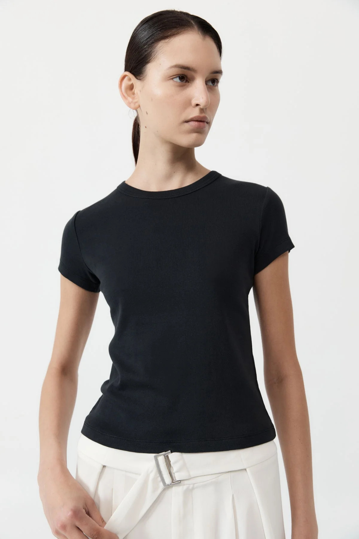 Organic Cotton Baby Tee - Black | St. Agni (US, UK, EU)