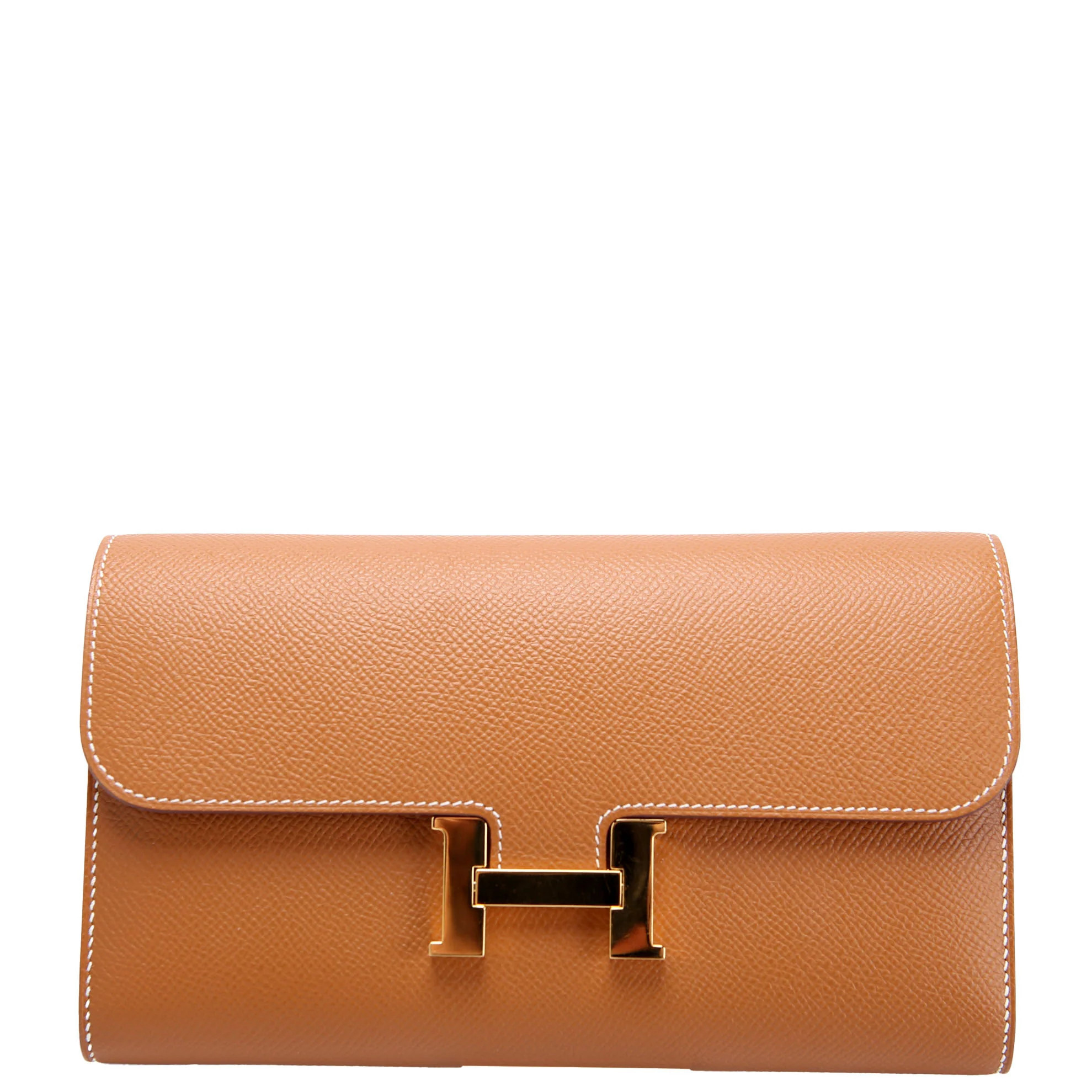 Constance Long Wallet Epsom Tan | Keeks Designer Handbags