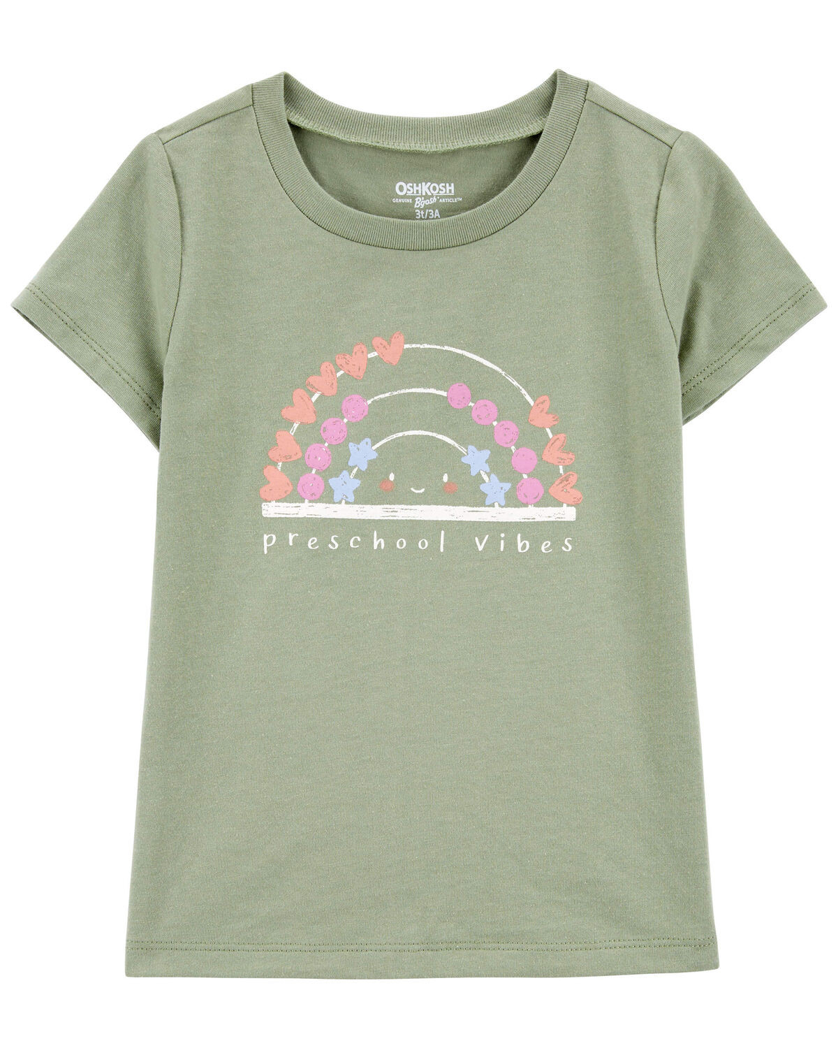 Green Toddler Preschool Graphic Tee | carters.com | Carter's