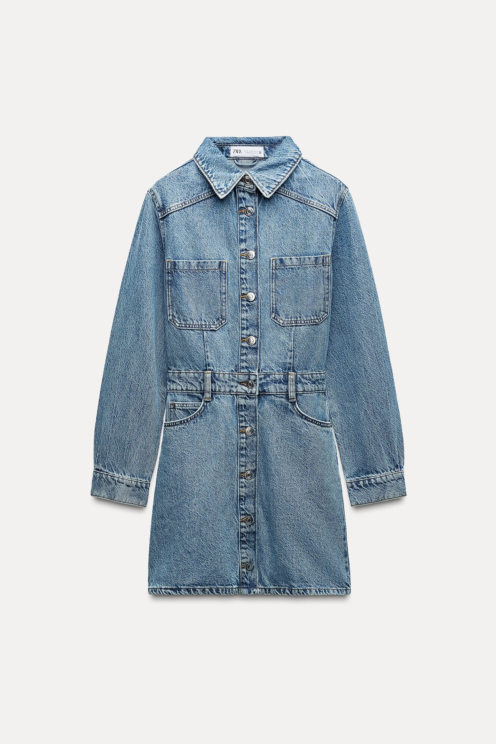 Z1975 DENIM MINI DRESS | Zara US