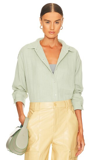 Bubble Shirt in Eucalyptus | Revolve Clothing (Global)