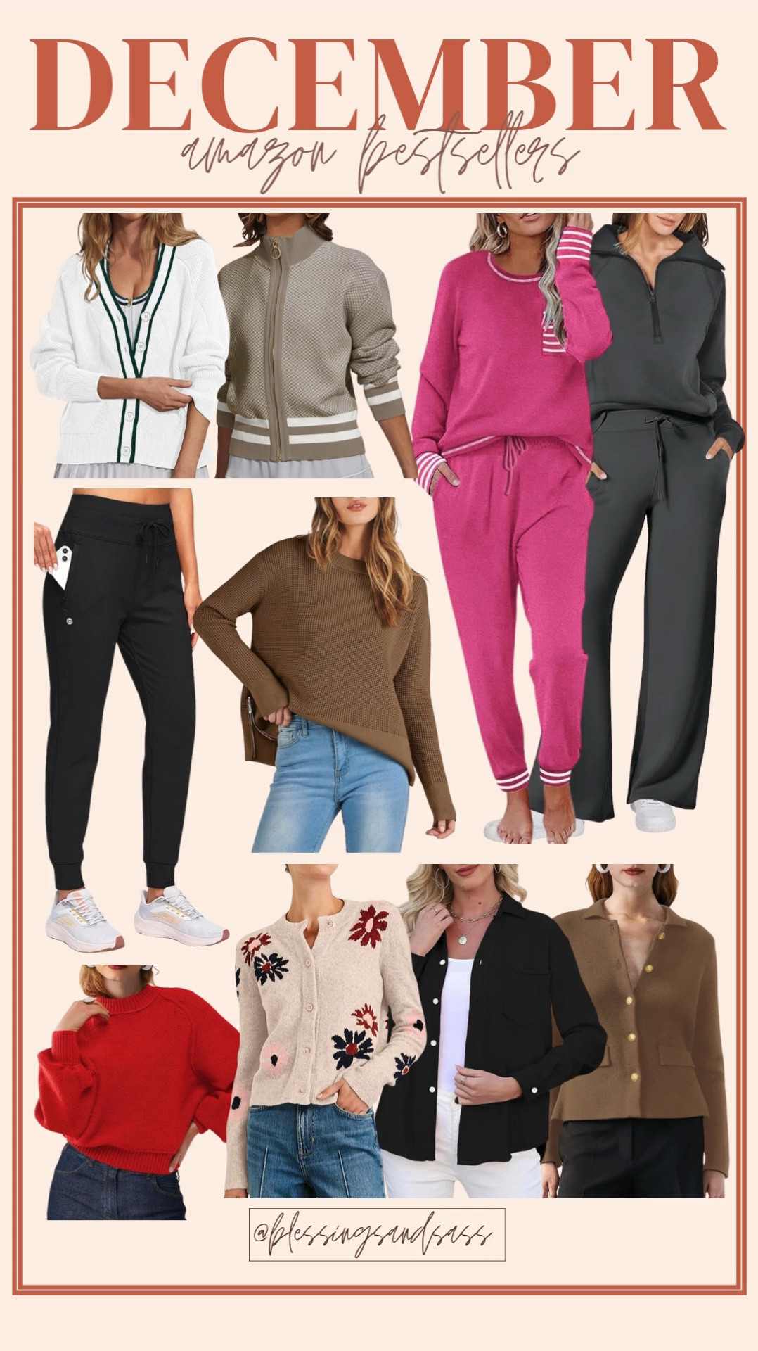 December Amazon Bestsellers! 

Amazon, Amazon fashion, Amazon style, women’s fashion, winter fashion, winter style, outfit inspo, ootd, trendy fashion, chic fashion, chic style, winter outfits, winter outfit inspo, cardigan, sweater, matching set, pajamas 

#LTKSeasonal #LTKStyleTip