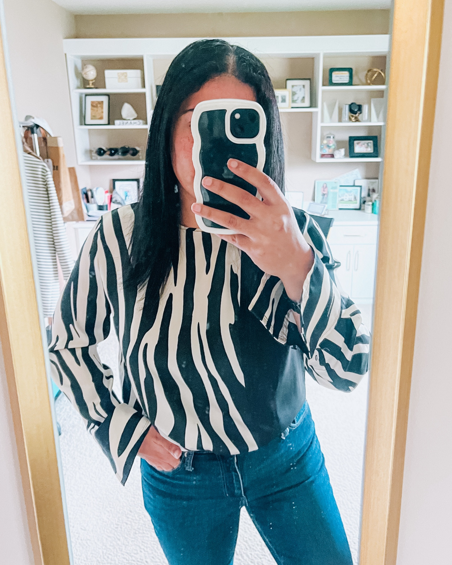 Zebra blouse
Animal print
Mango tops
Zebra print


#LTKsalealert #LTKstyletip #LTKfindsunder50