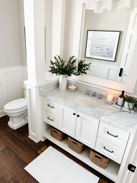 Powder bathroom 

#LTKhome #LTKfindsunder50 #LTKSeasonal