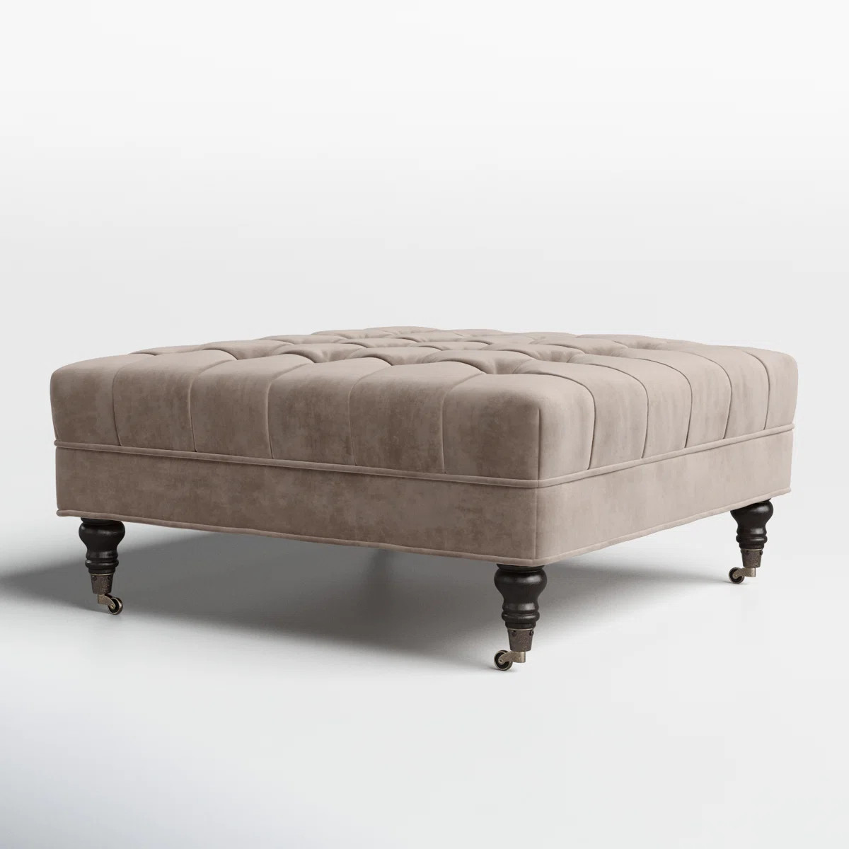 Alcott Hill® Jaylon 34.8" Wide Tufted Square Cocktail Ottoman & Reviews | Wayfair | Wayfair North America