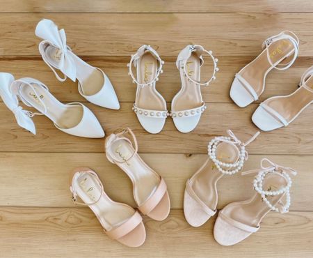 Wedding heels by Lulus ✨

Check out the full post with over 30 options at tietheknotinstyle.com!

Wedding heels | heels for brides | shoes for brides | white heels | nude heels | embellished heels| bridal shoes | bride to be | wedding style | getting married | engaged | engagement photos | rehearsal dinner | bridal shower | bachelorette party | wedding day | bride 

#LTKwedding #LTKshoecrush #LTKstyletip