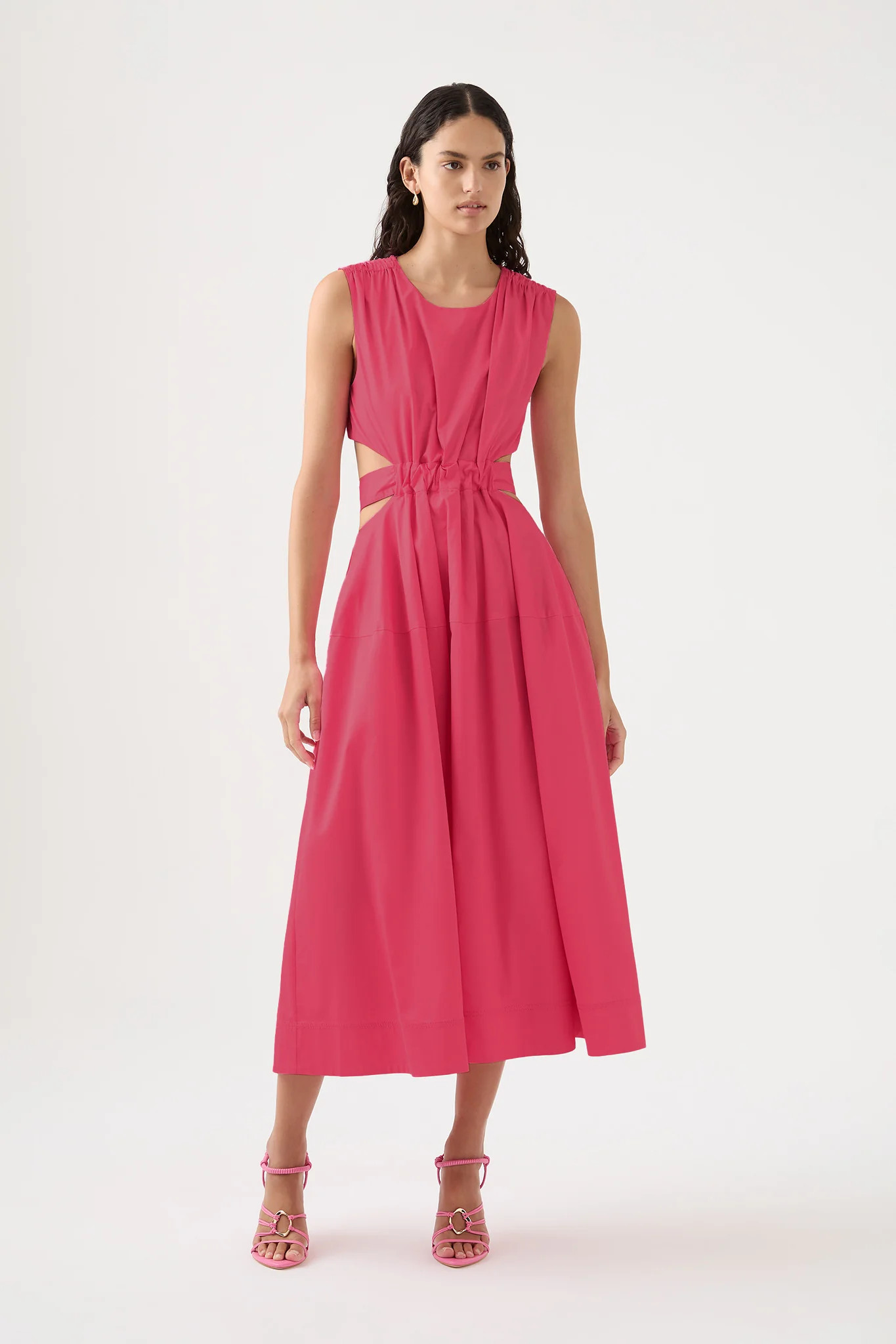 Zorina Tie Midi Dress | aje. (US, UK, Europe, ROW)