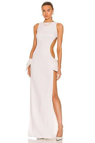 Bow Cut Out Gown | FWRD 