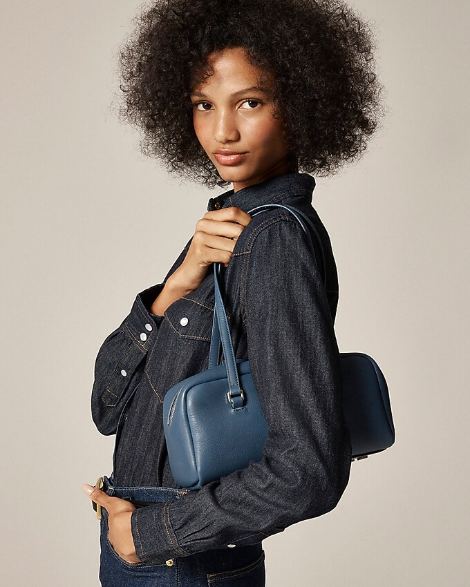 Delphine shoulder bag in leather | J. Crew US