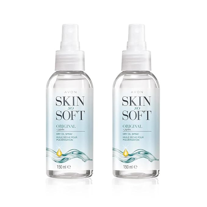 AVON SKIN SO SOFT Original Dry Oil Spray 5 fl.oz (Two Pack) | Amazon (US)