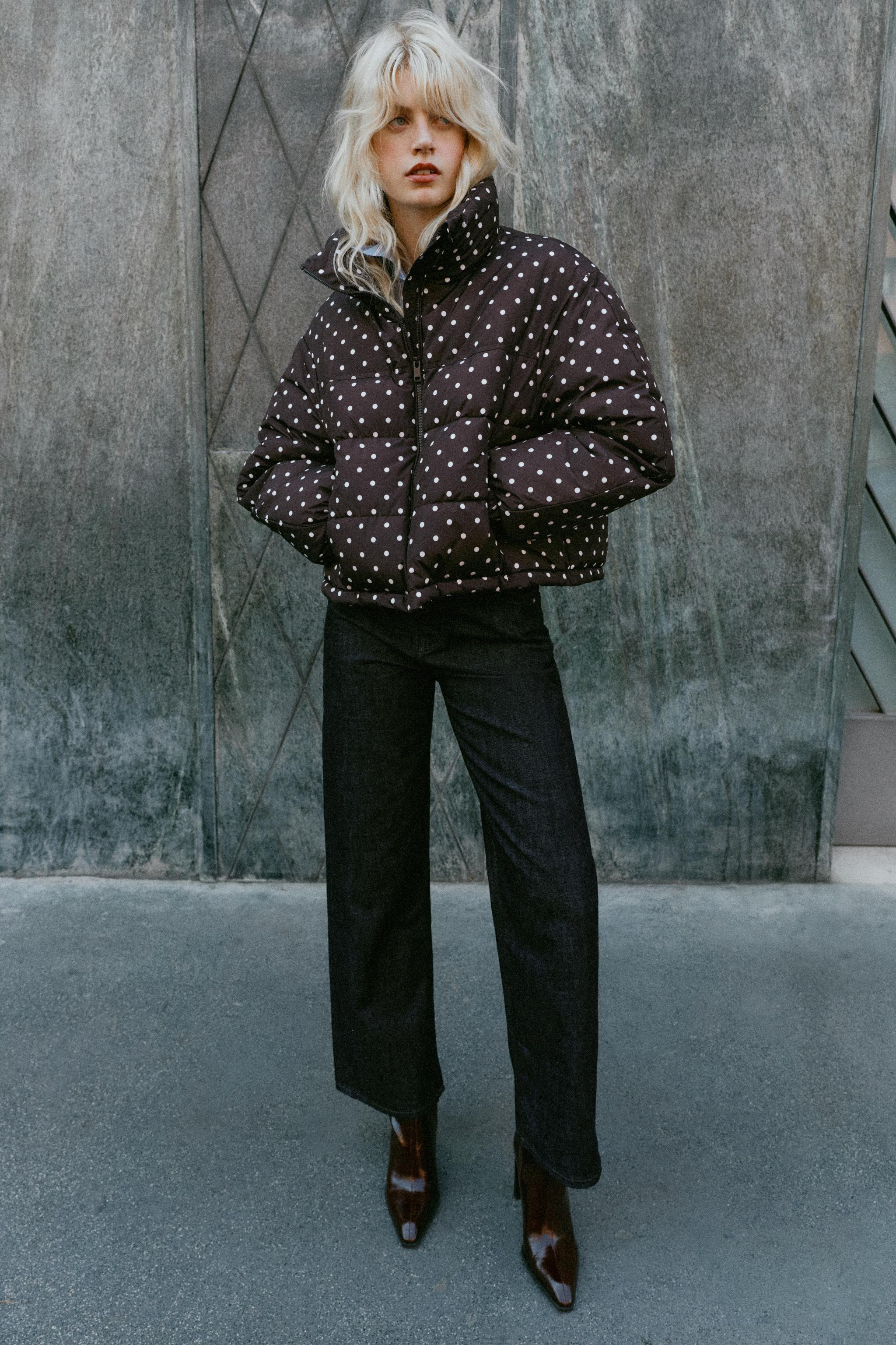 WATER-REPELLENT WINDPROOF QUILTED ANORAK | Zara US