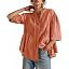 Cicy Bell Womens Peplum Button Down Shirts Summer V Neck Half Sleeve Blouses Dressy Casual Flowy ... | Amazon (US)