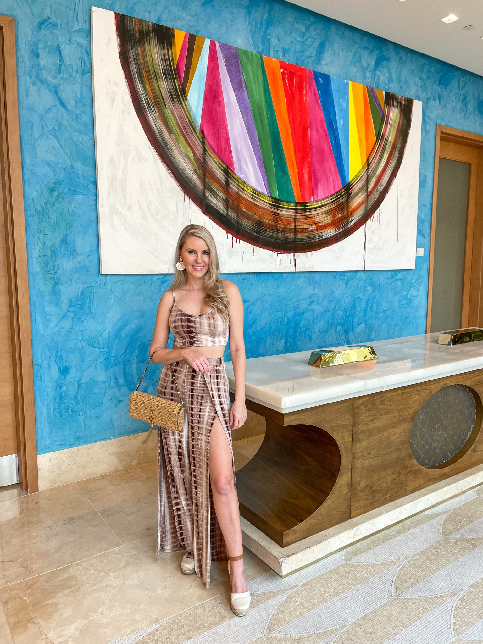 Comfy tie dye two piece set!

Vacation outfit, spring break, ysl handbag, raffia handbag, Shein 

#LTKtravel #LTKstyletip #LTKU