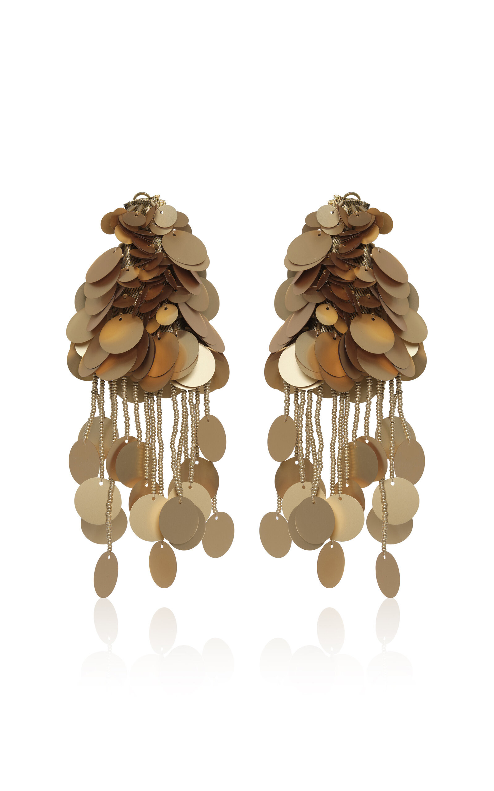 Flirtatious Airs Paillettes Drop Earrings | Moda Operandi (Global)