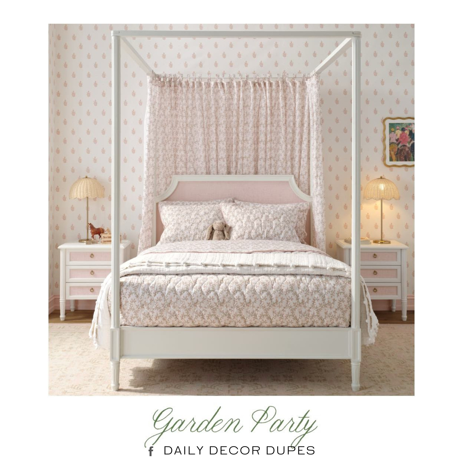 Serena & Lily Kids Collection: Garden Party. Pink Kids Room. Pastel Kids Bedroom. Floral Girls Room Aesthetic. Classic Pink Kids Room. Pink Floral Playroom. 

Home more affordable option find copy cat similar look for less budget friendly affordable cheap cheaper beautiful pretty. Clearance sale coupon code discount code promo code luxury lookalike look a like Inspo inspiration inspired by idea ideas Love like these? I share multiple every day in my FB group.
#serenaandlily #kidsroomdecor #kidscollection #gardenparty #girlsroominspo #pastelbedroom 

 #LTKHome #LTKKids