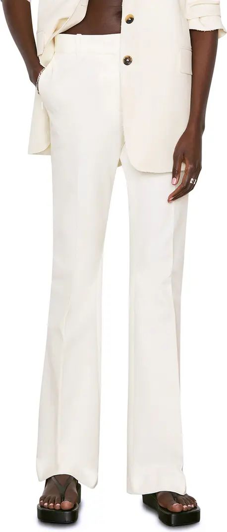 Le High Flare Stretch Cotton Trouser Pants | Nordstrom