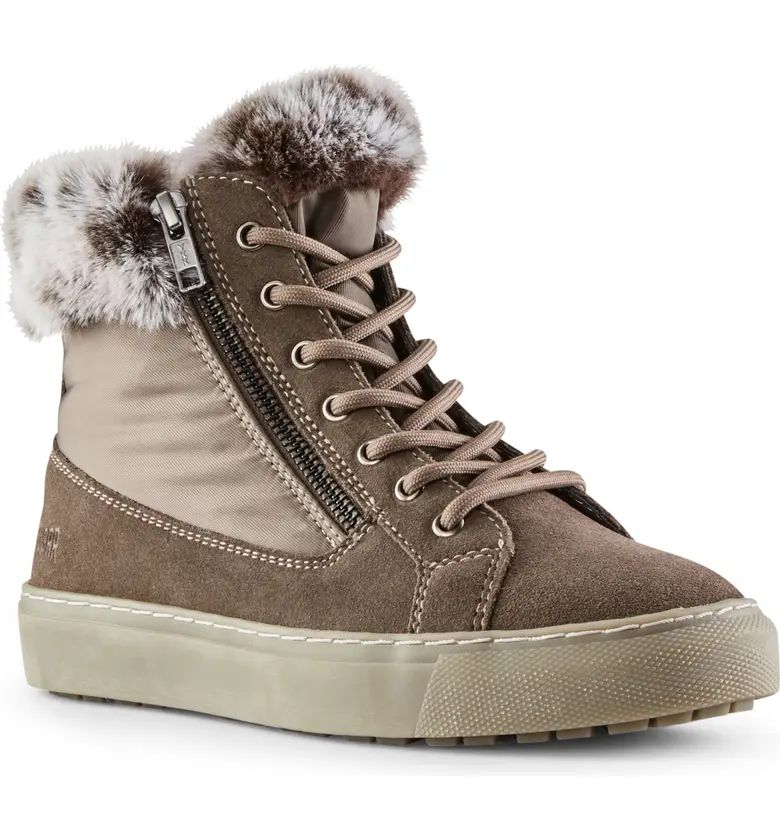 Dubliner Faux Fur Trim Waterproof Bootie | Nordstrom