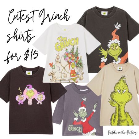 Cutest grinch, kids tees for $15! 

#LTKkids #LTKSeasonal #LTKGiftGuide