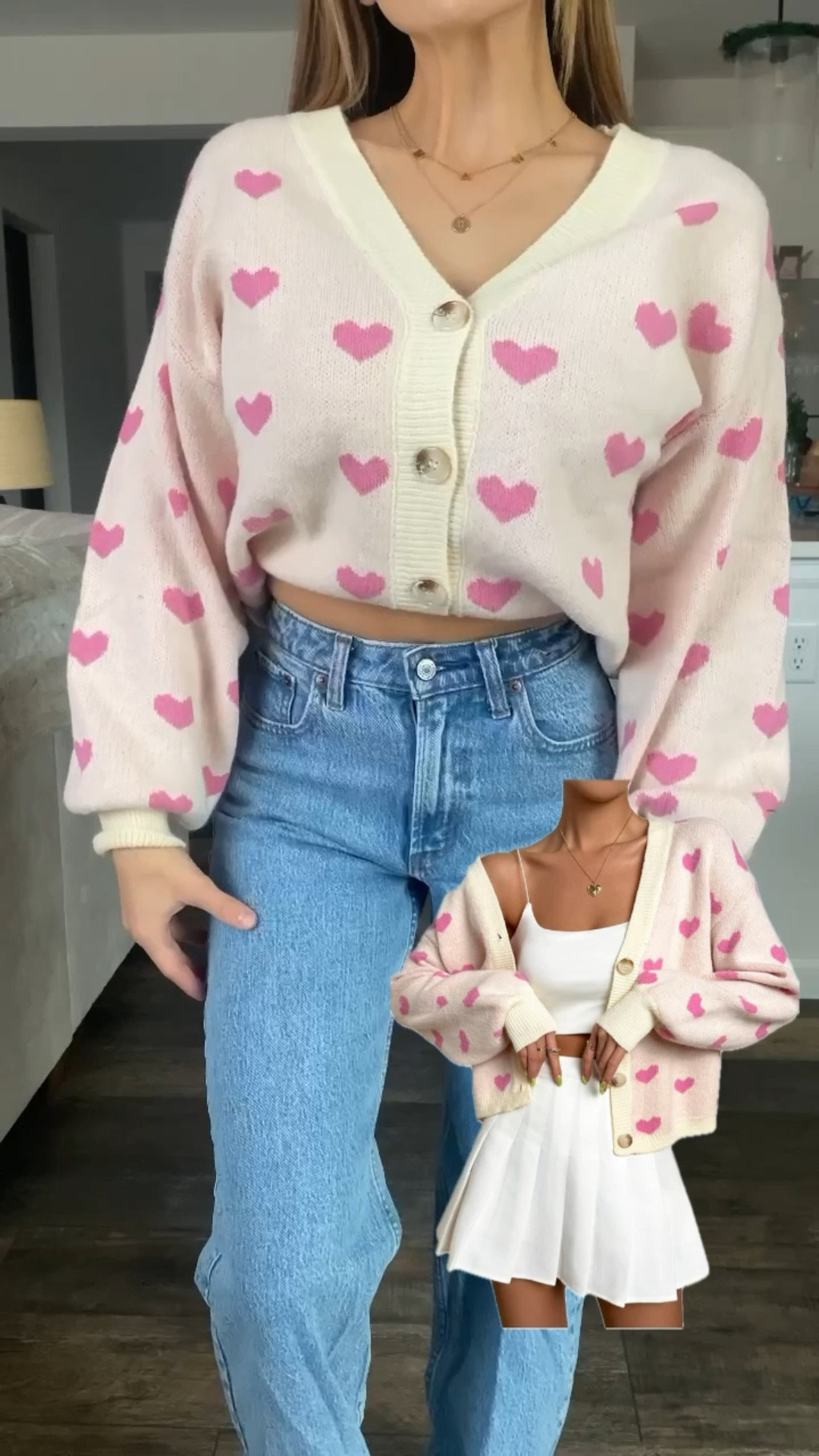 #valentinesday #valentines #pinkloungewear #cozyloungewear #pajamas #loungewear #valentinesdaysweater #pinksweater #heartsweater #valentinesdaylook #valentinesdayoutfif #brunchoutfit #sweateroutfit #lunchoutfit 

#LTKstyletip #LTKfindsunder50