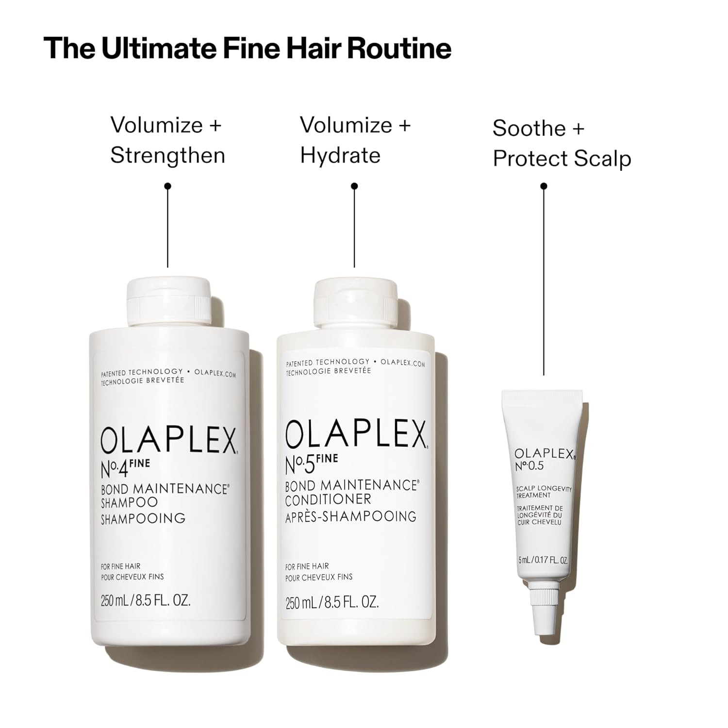 Olaplex Nº. 4 FINE Bond Maintenance Shampoo: Volumize & Strengthen | Gently Cleanse & Non Stripp... | Amazon (US)