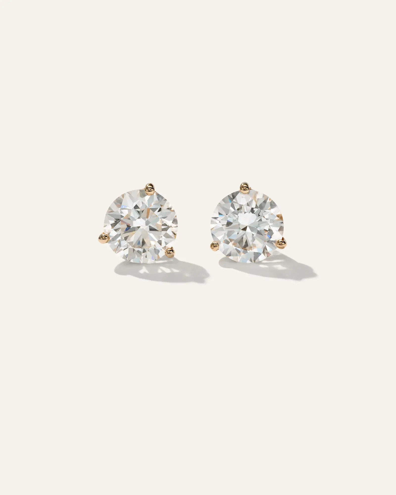 14K Gold Lab Grown Diamond Martini Studs | Quince