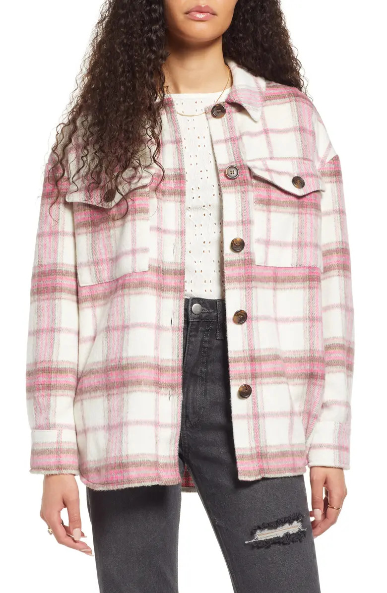 Plaid Shirt Jacket | Nordstrom