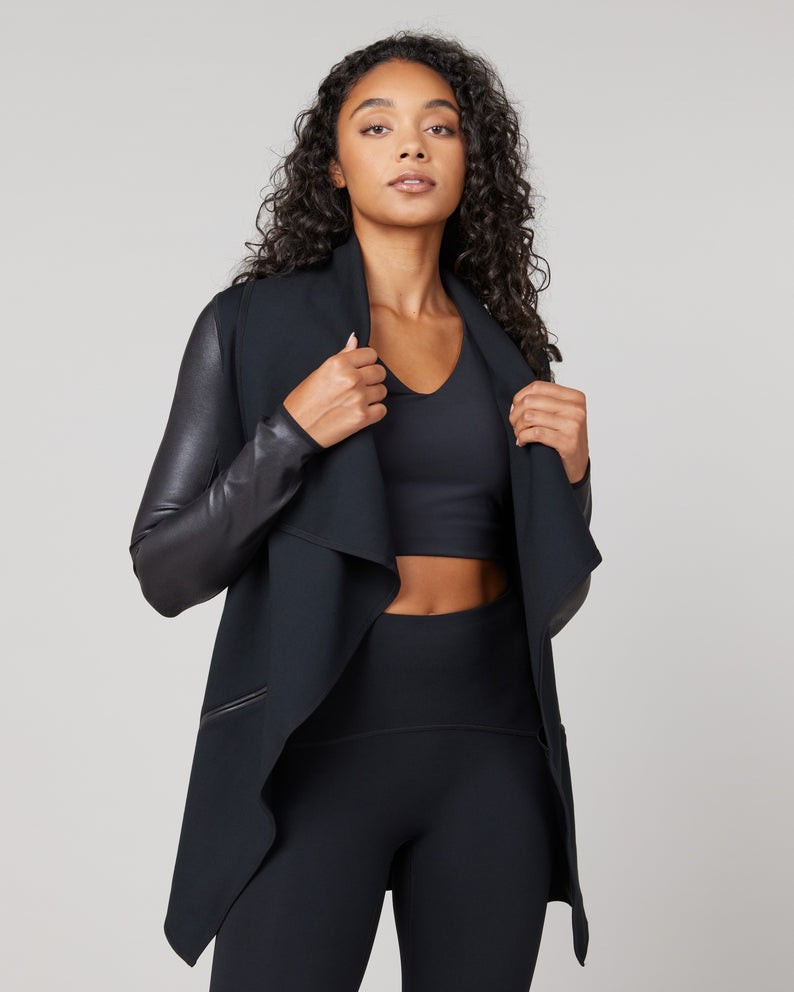 Drape Front Jacket | Spanx