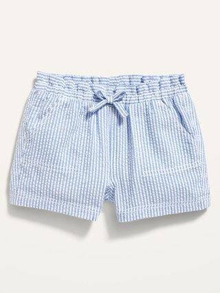 Seersucker-Stripe Pull-On Shorts for Baby | Old Navy (US)