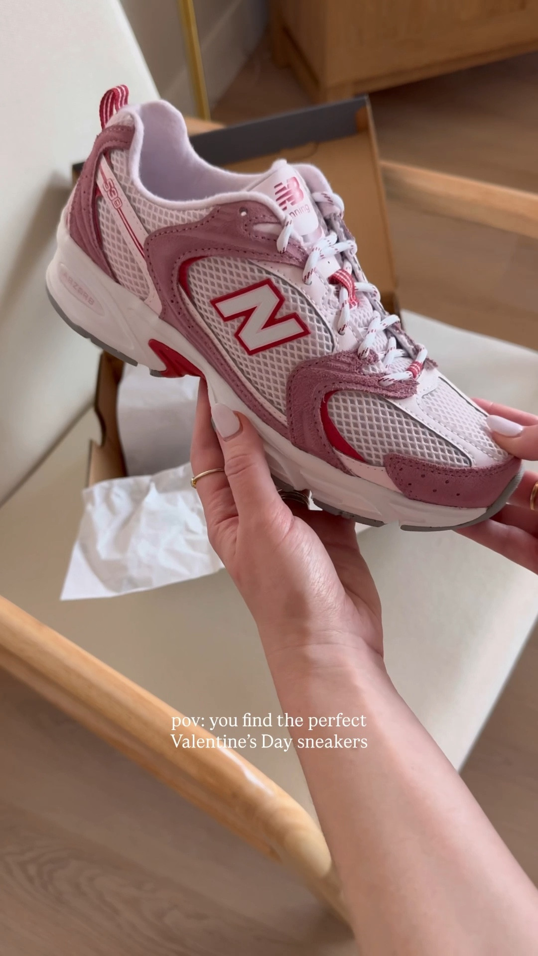 A moment for the sneakers🩷 the cutest color combo for Valentine’s Day and spring!

Sneakers | new balance | pink and red | spring shoes | shoe crush 

#LTKActive #LTKValentine