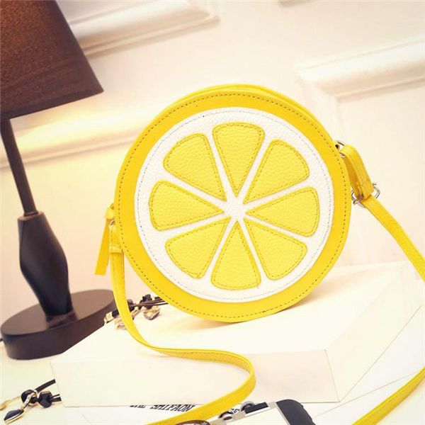 Women Cute Bags Lemon Pattern Lovely Shoulder Bags Crossbody Bags | Newchic