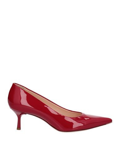 Agl Woman Pumps Red Size 6.5 Soft Leather | YOOX (US)