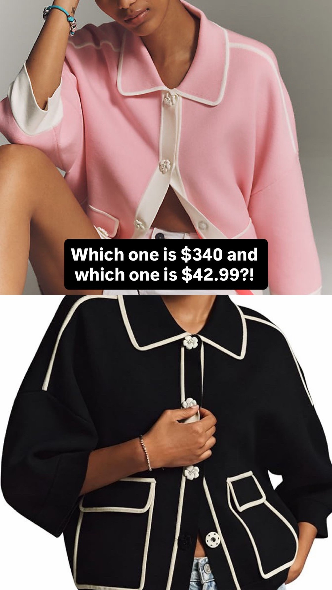 This has to be one of the BEST DUPES I’ve ever run across….. $340 or $42.99???!

#LTKOver40 #LTKMidsize