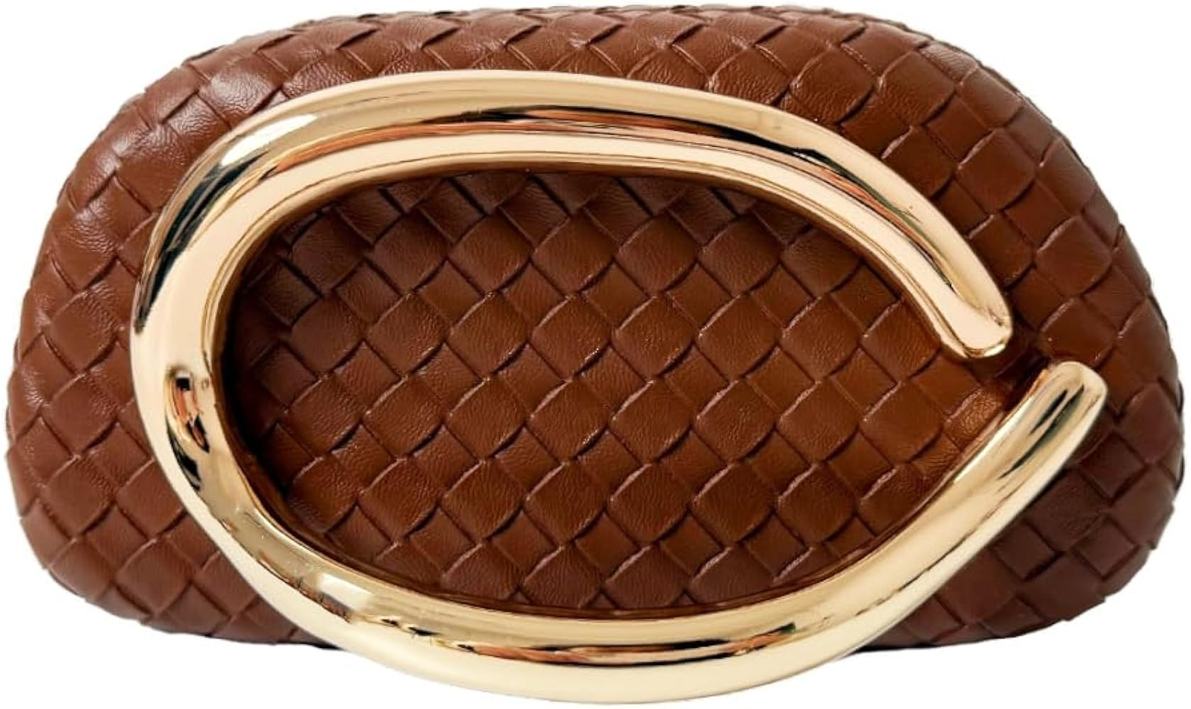 Clutch Purses for Women Evening/Wedding Chic Woven Bag Formal PU Leather Purse Designer Handbags ... | Amazon (US)