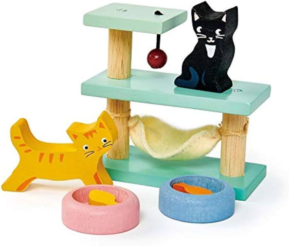 Tender Leaf Toys - Pets Sets for Doll House Accessories - Great Add-on Pet Play Set to Any Dollho... | Amazon (US)