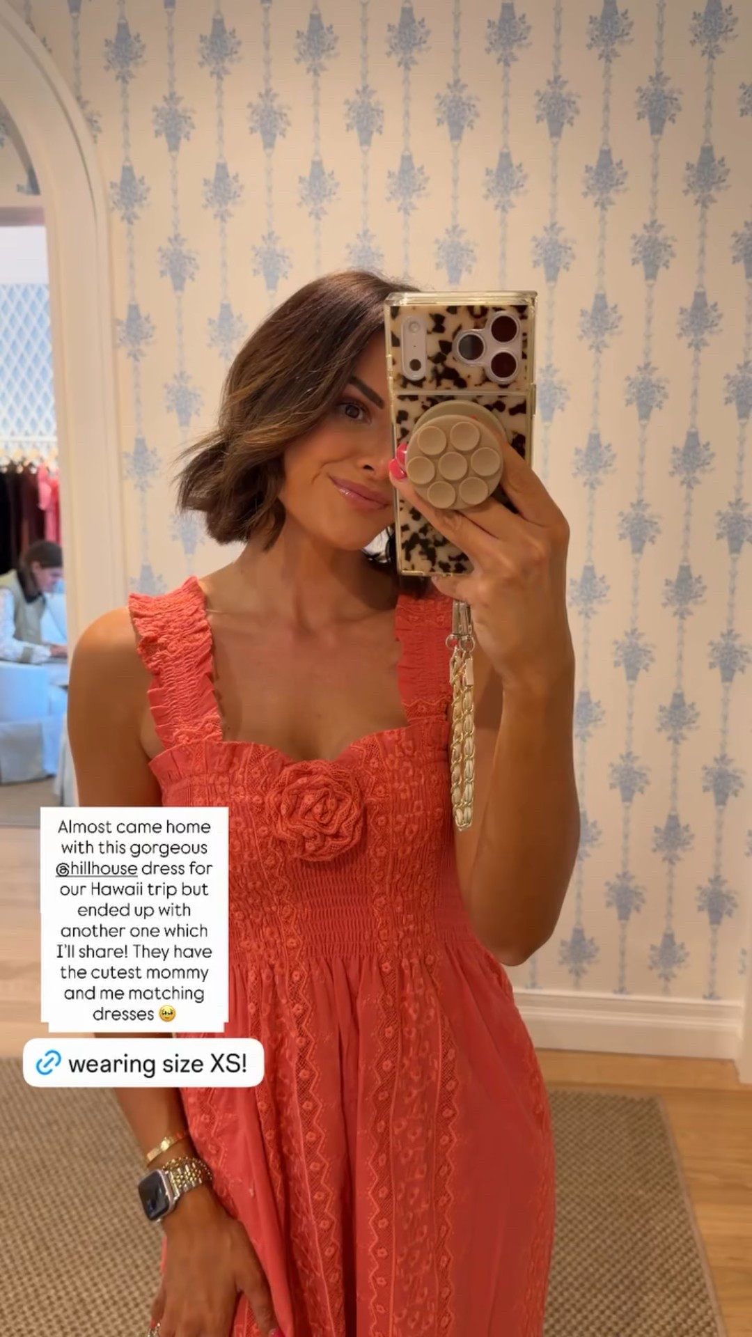 Almost came home with this gorgeous @hillhouse dress for our Hawaii trip but ended up with another one which I’ll share! They have the cutest mommy and me matching dresses 🥹

spring dresses, vacation dresses, Katy Harrell

#LTKSeasonal