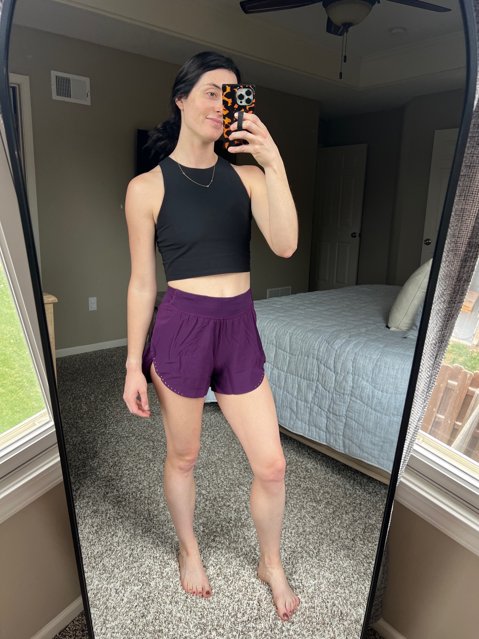 New favorite workout outfit. Running shorts, workout shorts, highwaisted shorts, crop top 

#LTKfitness #LTKSeasonal