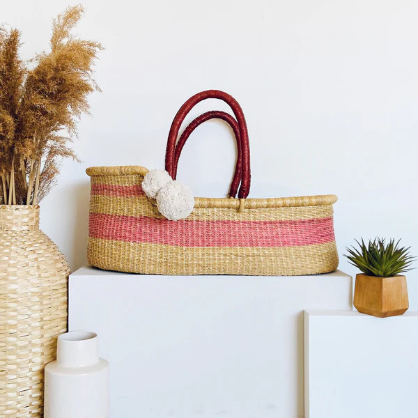 Basket OnlyWildflowerAfrican Moses Basket | Plum+Sparrow