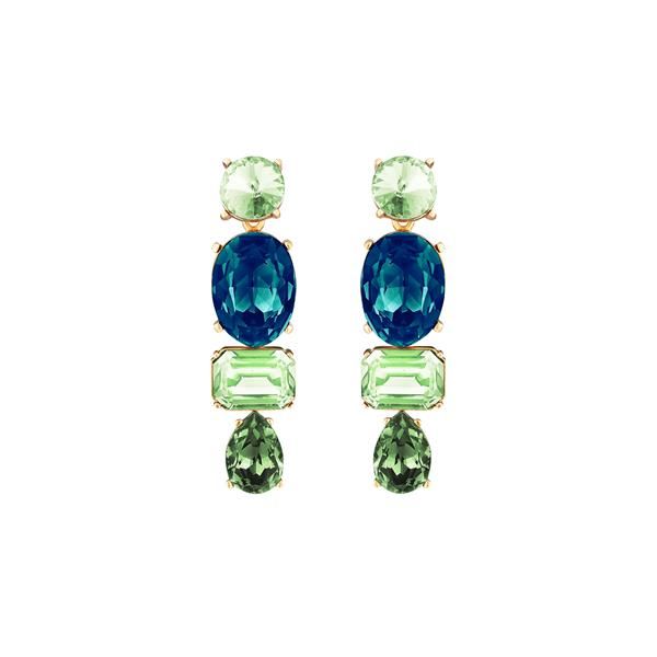 Crystal Baroque Geometric Earrings | Oscar de la Renta