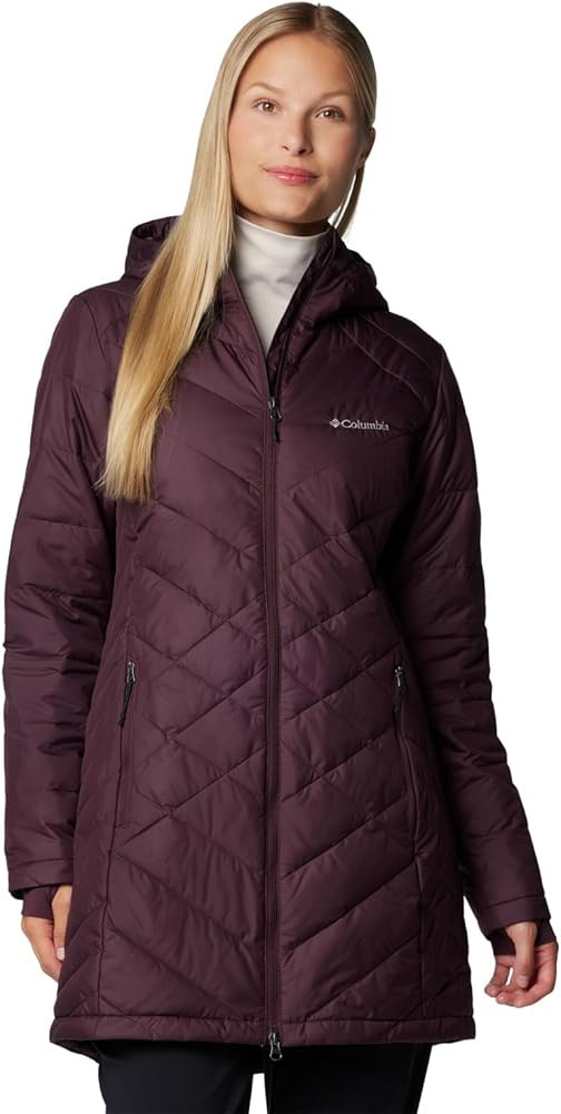 Columbia Women's Heavenly Long Hooded Jacket - Plus Size | Amazon (US)