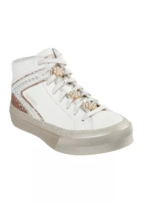 Skechers Women's Selene High Top Sneakers - Fine Pearls | Belk