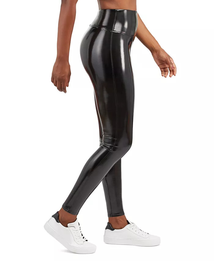 Faux Patent Leather Leggings | Macys (US)